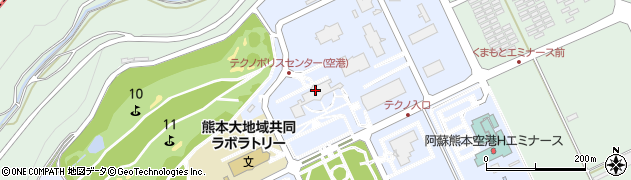 長菱ソフトウェア株式会社　熊本営業所周辺の地図