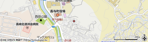 長崎県西彼杵郡長与町嬉里郷583周辺の地図