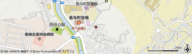 長崎県西彼杵郡長与町嬉里郷587周辺の地図