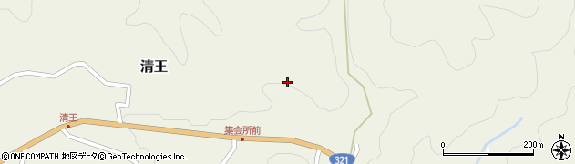 高知県幡多郡大月町清王256周辺の地図