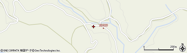 熊本県阿蘇郡高森町矢津田2878周辺の地図