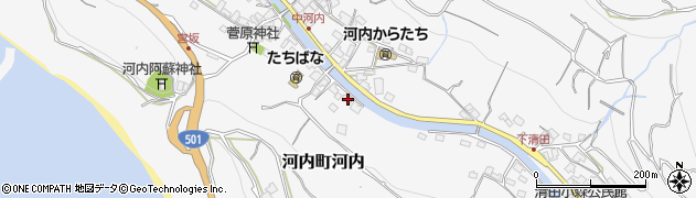 熊本県熊本市西区河内町河内2144周辺の地図