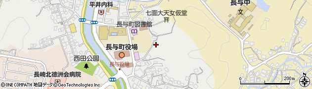 長崎県西彼杵郡長与町嬉里郷595周辺の地図
