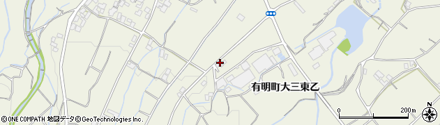 長崎県島原市有明町大三東乙383周辺の地図