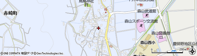 長崎県諫早市森山町下井牟田1535周辺の地図