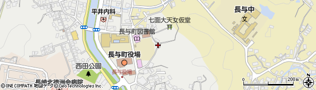 長崎県西彼杵郡長与町嬉里郷624周辺の地図