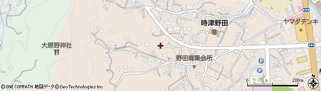 長崎県西彼杵郡時津町野田郷488周辺の地図