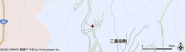 長崎県長崎市三重田町1331周辺の地図