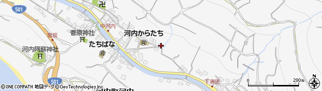 熊本県熊本市西区河内町河内2944周辺の地図