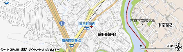 株式会社長門工務店周辺の地図