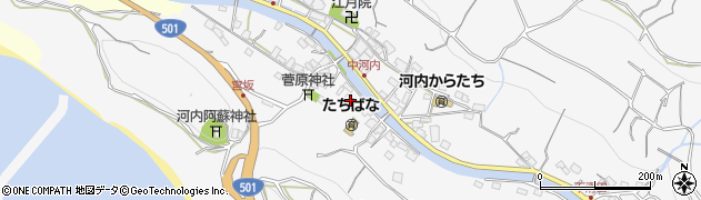 熊本県熊本市西区河内町河内2191周辺の地図
