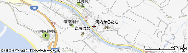 熊本県熊本市西区河内町河内2626周辺の地図