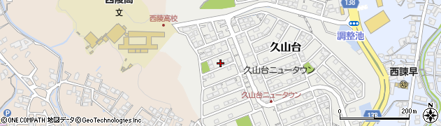 長崎県諫早市久山台69周辺の地図