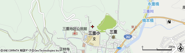 三重公園周辺の地図