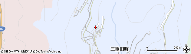 長崎県長崎市三重田町1337周辺の地図