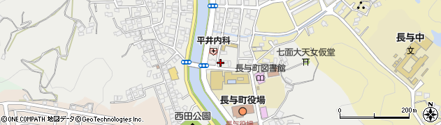 長崎県西彼杵郡長与町嬉里郷672周辺の地図