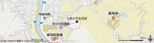 長崎県西彼杵郡長与町嬉里郷632周辺の地図