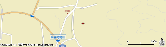 熊本県阿蘇郡高森町高森2538周辺の地図