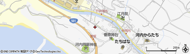 熊本県熊本市西区河内町河内2345周辺の地図