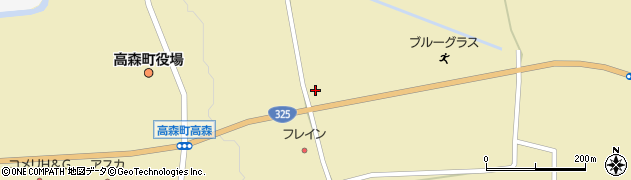 熊本県阿蘇郡高森町高森2831周辺の地図