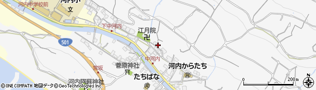 熊本県熊本市西区河内町河内2645周辺の地図