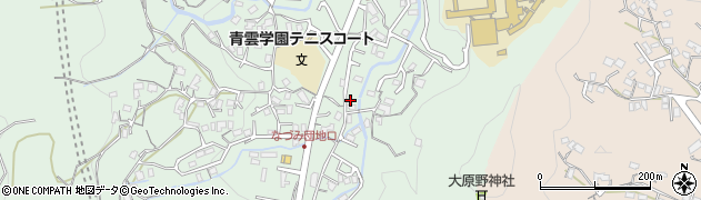 長崎県西彼杵郡時津町左底郷1104周辺の地図