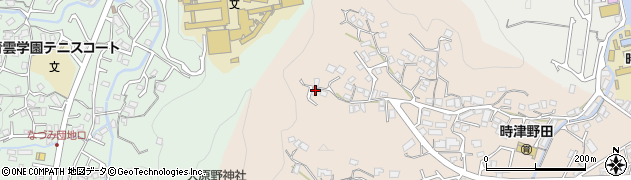 長崎県西彼杵郡時津町野田郷447周辺の地図