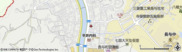 長崎県西彼杵郡長与町嬉里郷666周辺の地図