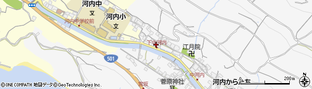 熊本県熊本市西区河内町河内2380周辺の地図