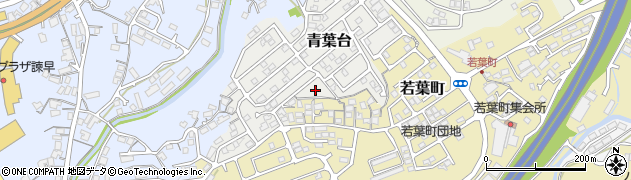 青葉台公園周辺の地図