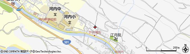 熊本県熊本市西区河内町河内2400周辺の地図
