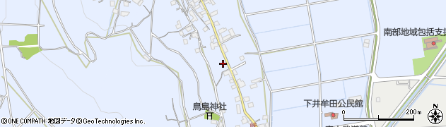 長崎県諫早市森山町下井牟田1998周辺の地図