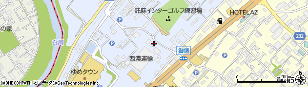株式会社橋本建設　熊本支店周辺の地図
