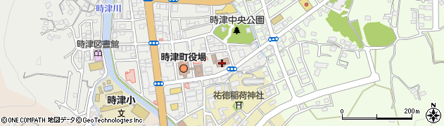 時津警察署周辺の地図