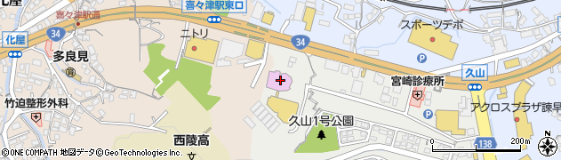 長崎県諫早市久山台18周辺の地図