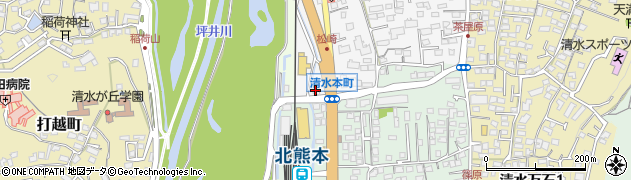 熊本結納センター周辺の地図