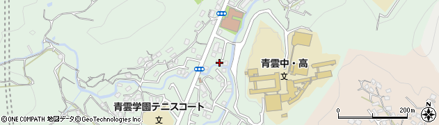 長崎県西彼杵郡時津町左底郷374周辺の地図