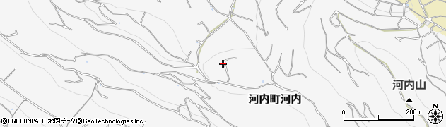 熊本県熊本市西区河内町河内3559周辺の地図