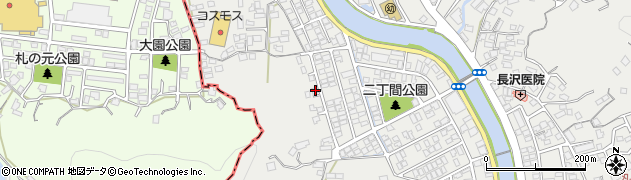 長崎県西彼杵郡長与町嬉里郷111周辺の地図