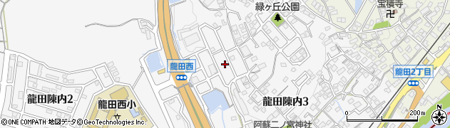 陳内立田の杜第三公園周辺の地図