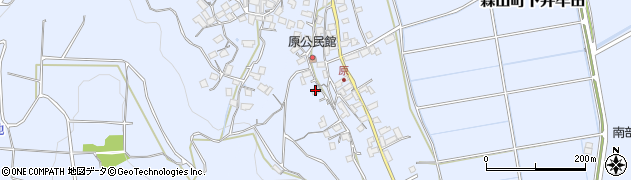 長崎県諫早市森山町下井牟田1969周辺の地図
