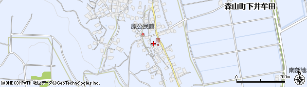 長崎県諫早市森山町下井牟田2031周辺の地図
