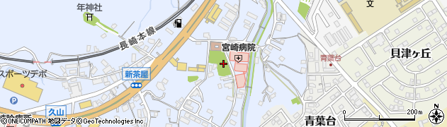 久山公園周辺の地図