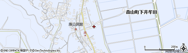 長崎県諫早市森山町下井牟田2069周辺の地図