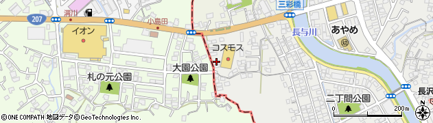 長崎県西彼杵郡長与町嬉里郷6周辺の地図