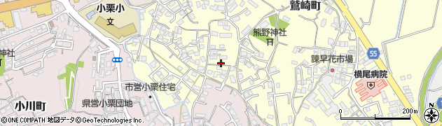 長崎県諫早市鷲崎町520周辺の地図
