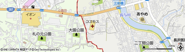 長崎県西彼杵郡長与町嬉里郷40周辺の地図