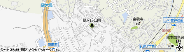 龍田緑ヶ丘公園周辺の地図