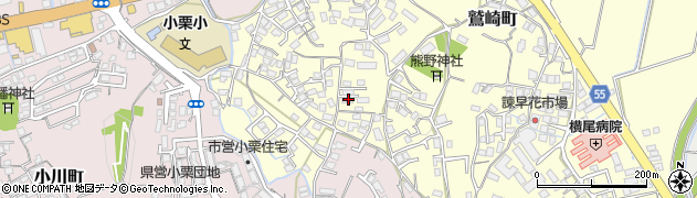 長崎県諫早市鷲崎町519周辺の地図