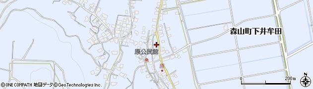 長崎県諫早市森山町下井牟田2217周辺の地図